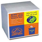 Cleanwaste Cleanwaste D007W00 Go Anywhere 100-Pack Waste Kits D007W00